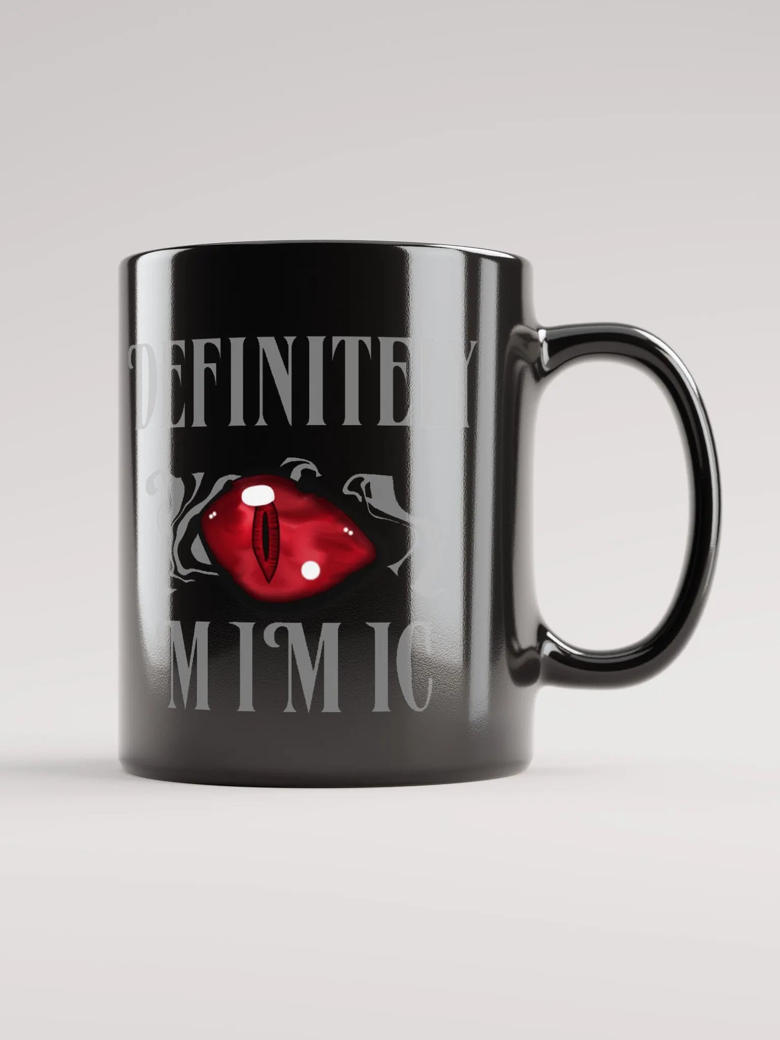 Not a mimic black mug product image (1)