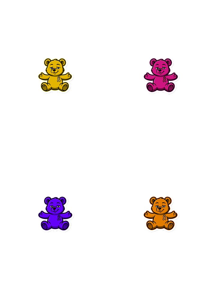 Warm Sepctrum Bear of Sharing Magnet Bundle product image (1)