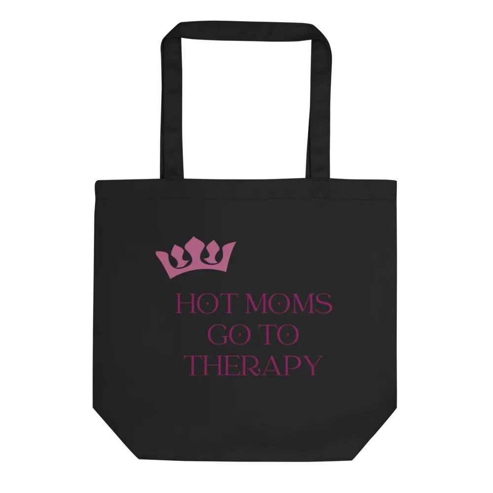 Hot Moms Go To Therapy Tote Bag product image (1)