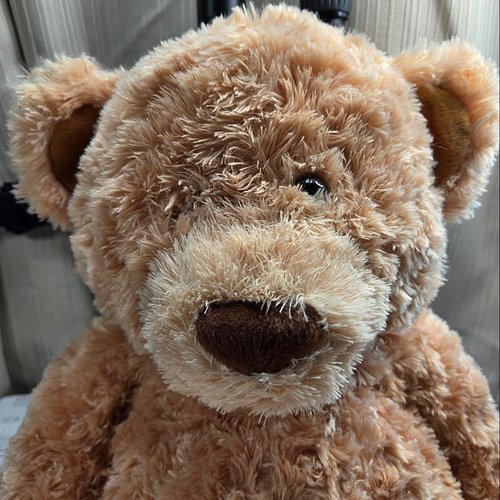 Today's repair: This poor Teddy lost an eye, so I gave him a new one! Now he's looking so handsome and ready to head home for...