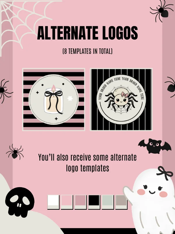 Coquette Halloween Logo SVG & PNG product image (4)