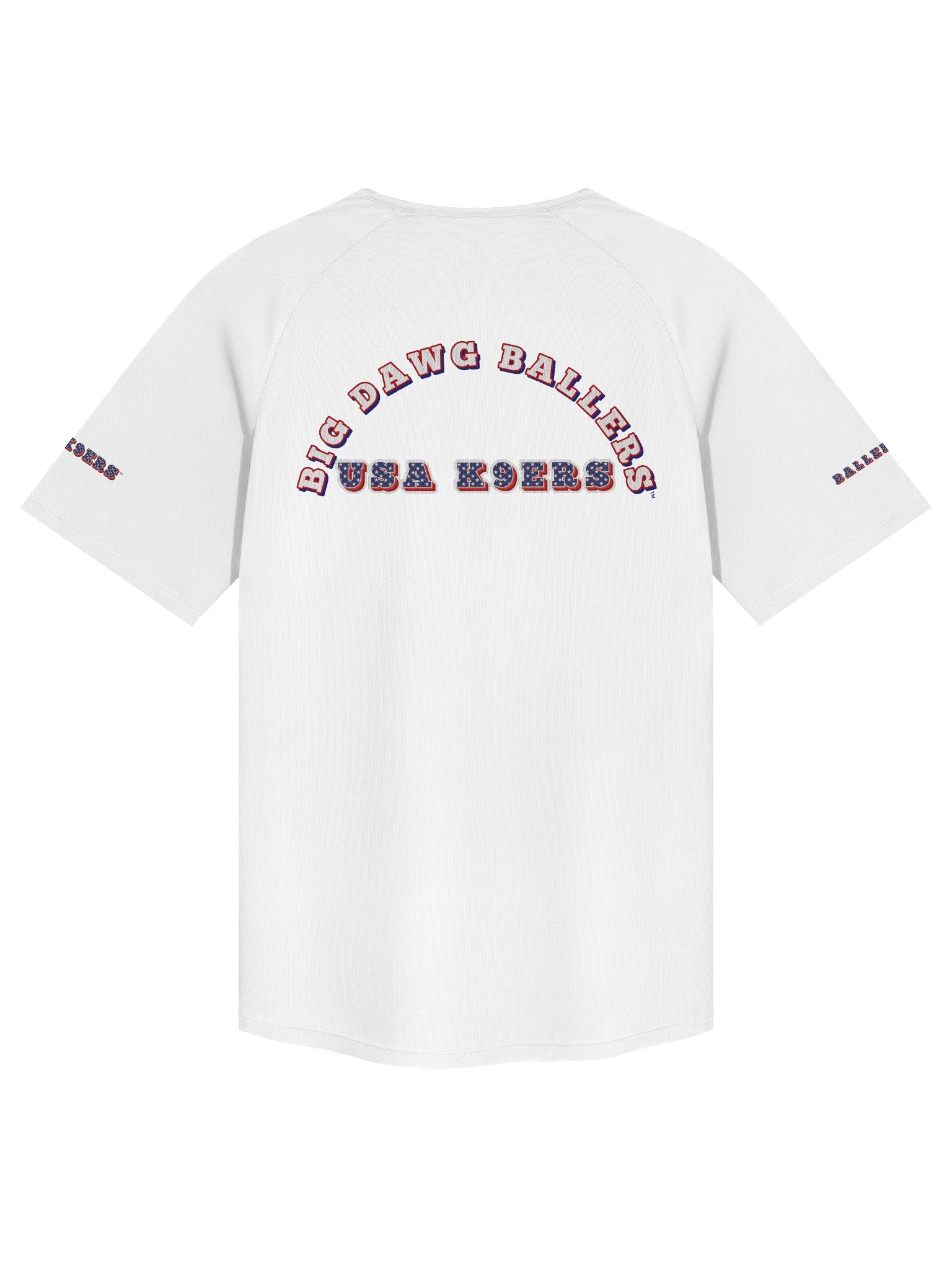 USA K9ERS Soccer Shih Tzu Unisex Sports Jersey product image (2)