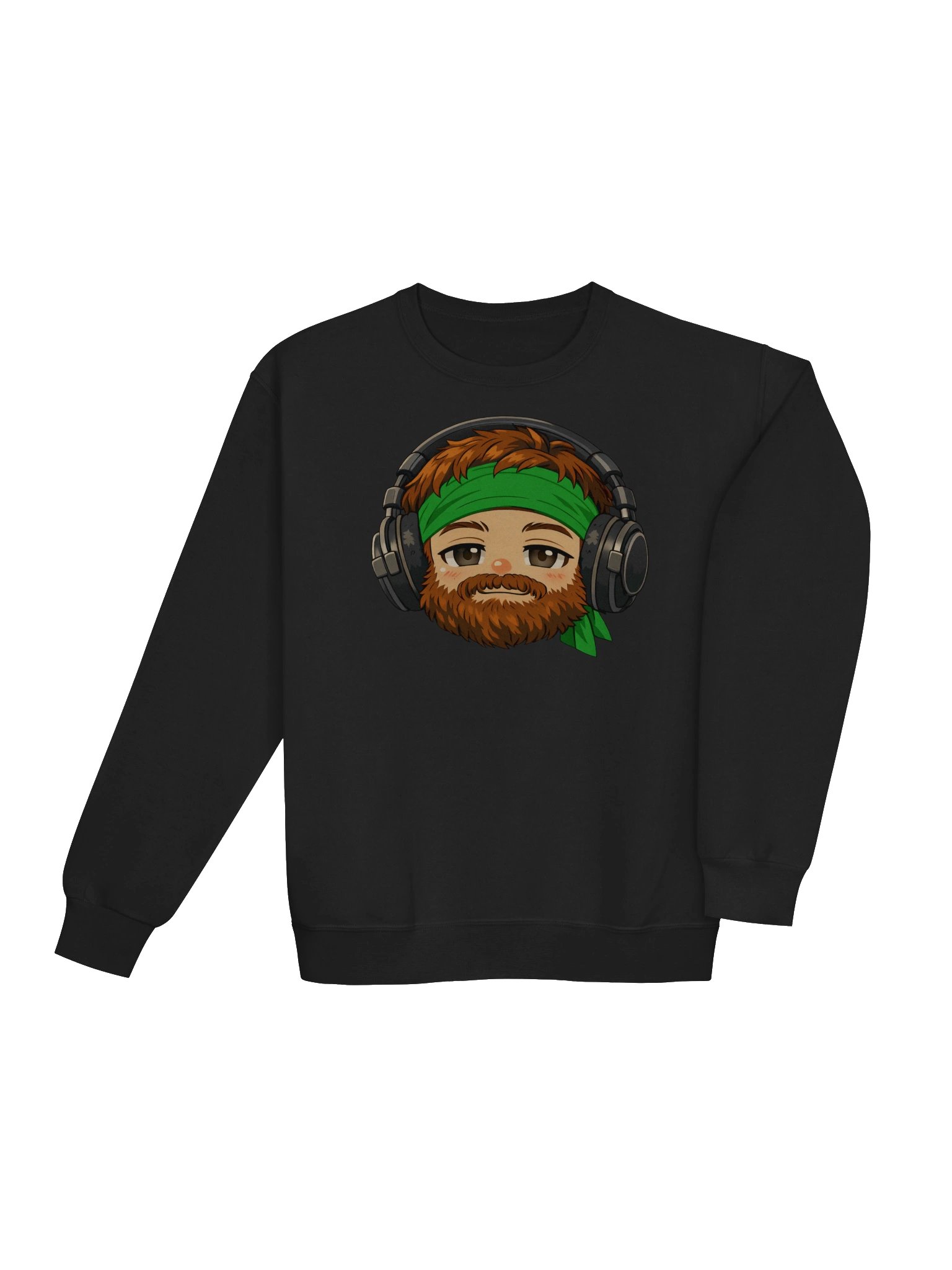 Green Headband Chibi Crew Neck product image (4)