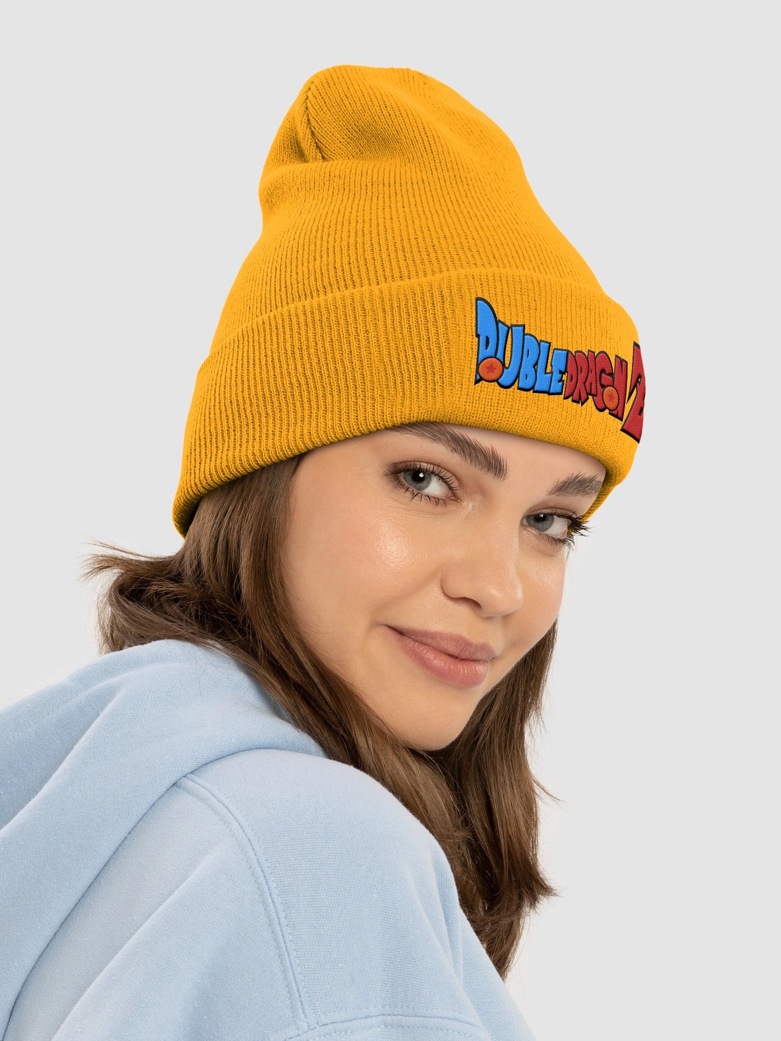 Double DragonZ Embroidered Beanie product image (4)