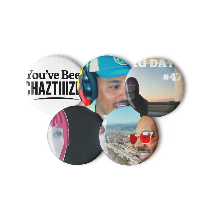 Variety Pack CHAZTIIIZED pins (5 set) product image (3)