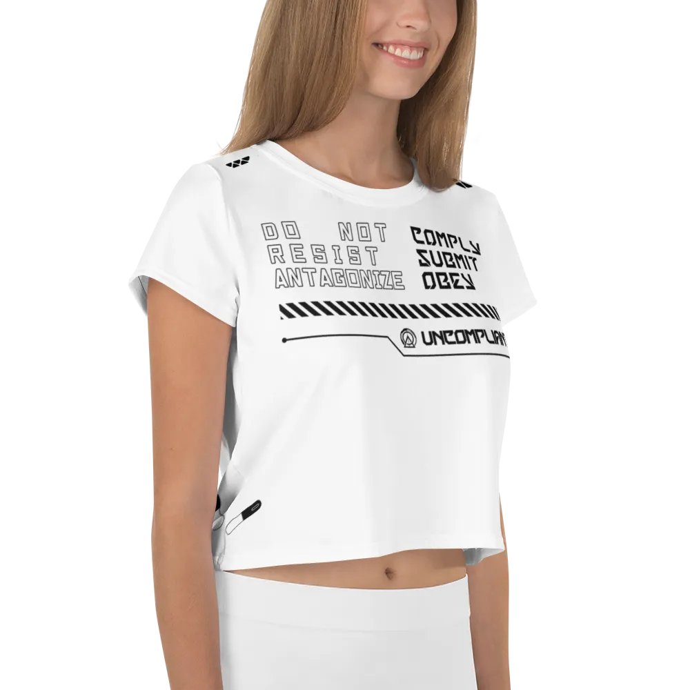 The Statement Crop Top - White product image (3)