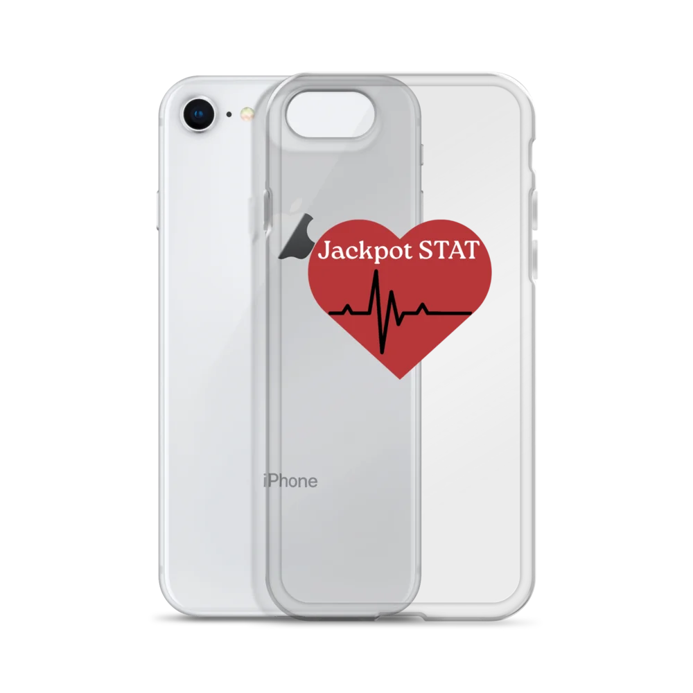 Jackpot STAT Clear Phone Case product image (55)