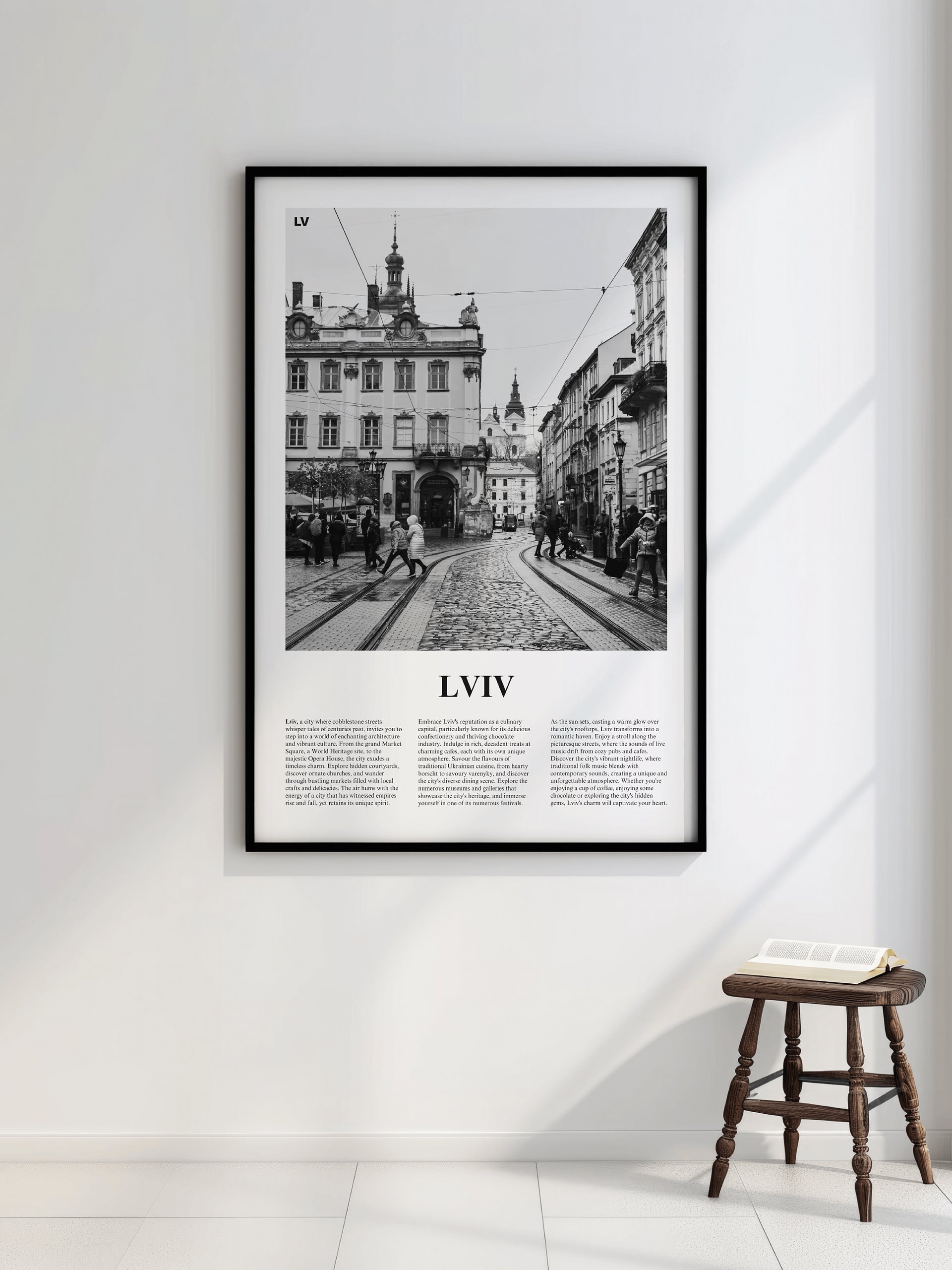 Lviv 02 Newspaper Poster | Framed product image (17)