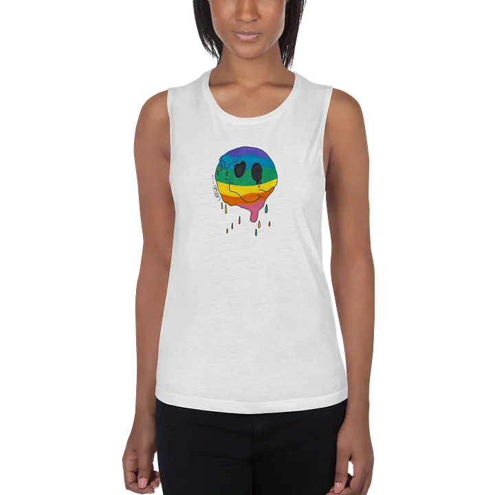 Melted Smiley Tank Top product image (1)