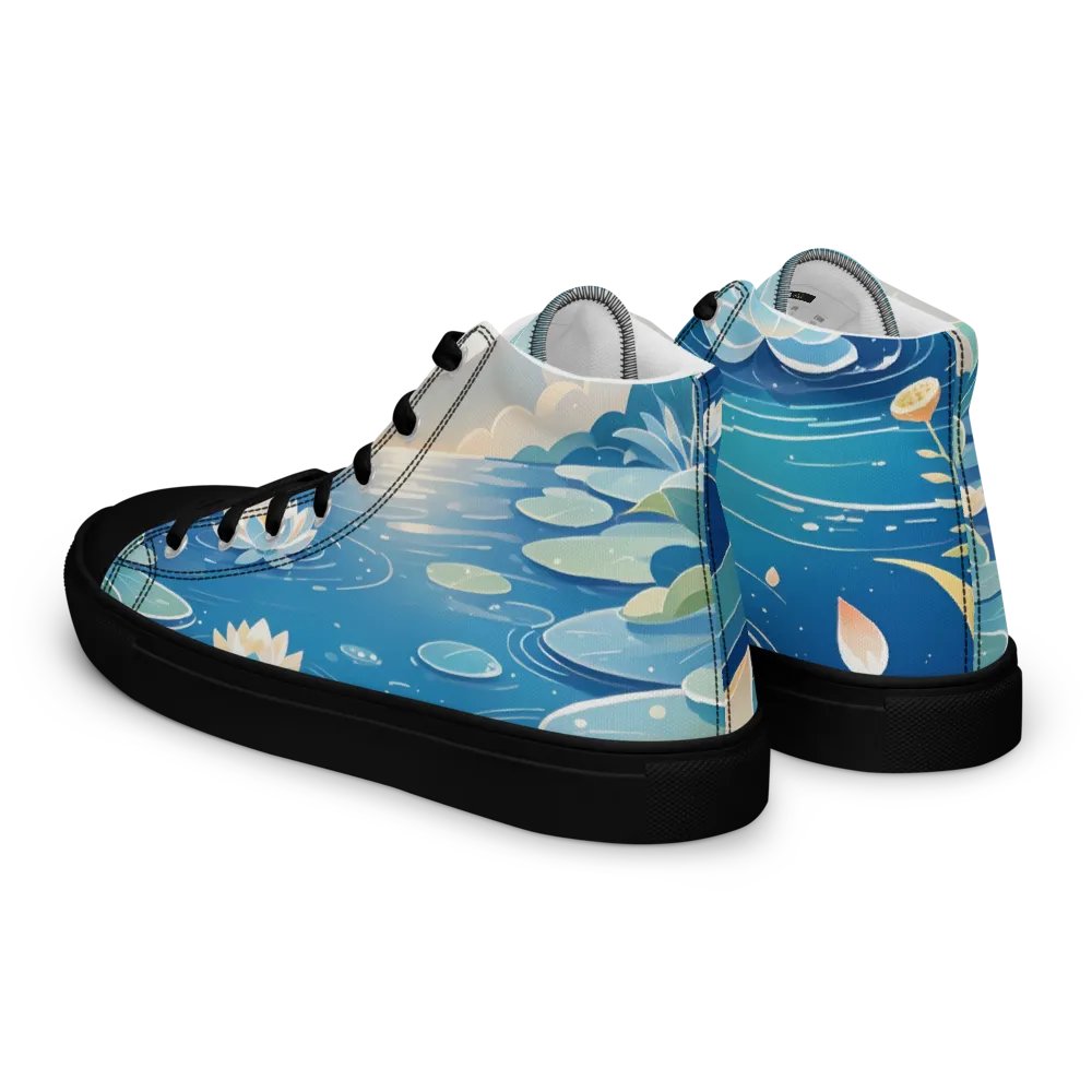 Moonlit Lotus High Tops product image (6)