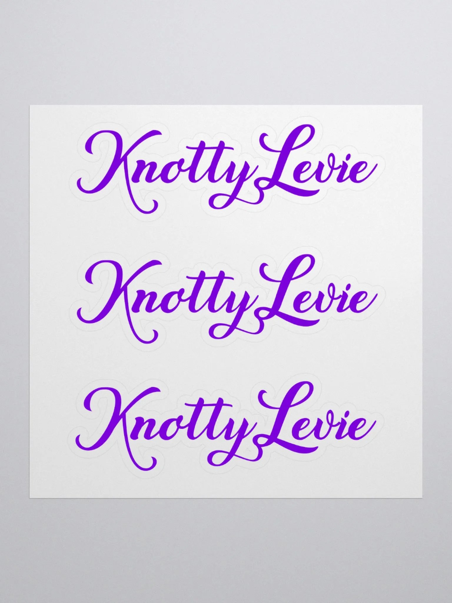 Knotty Levie Stickers product image (1)