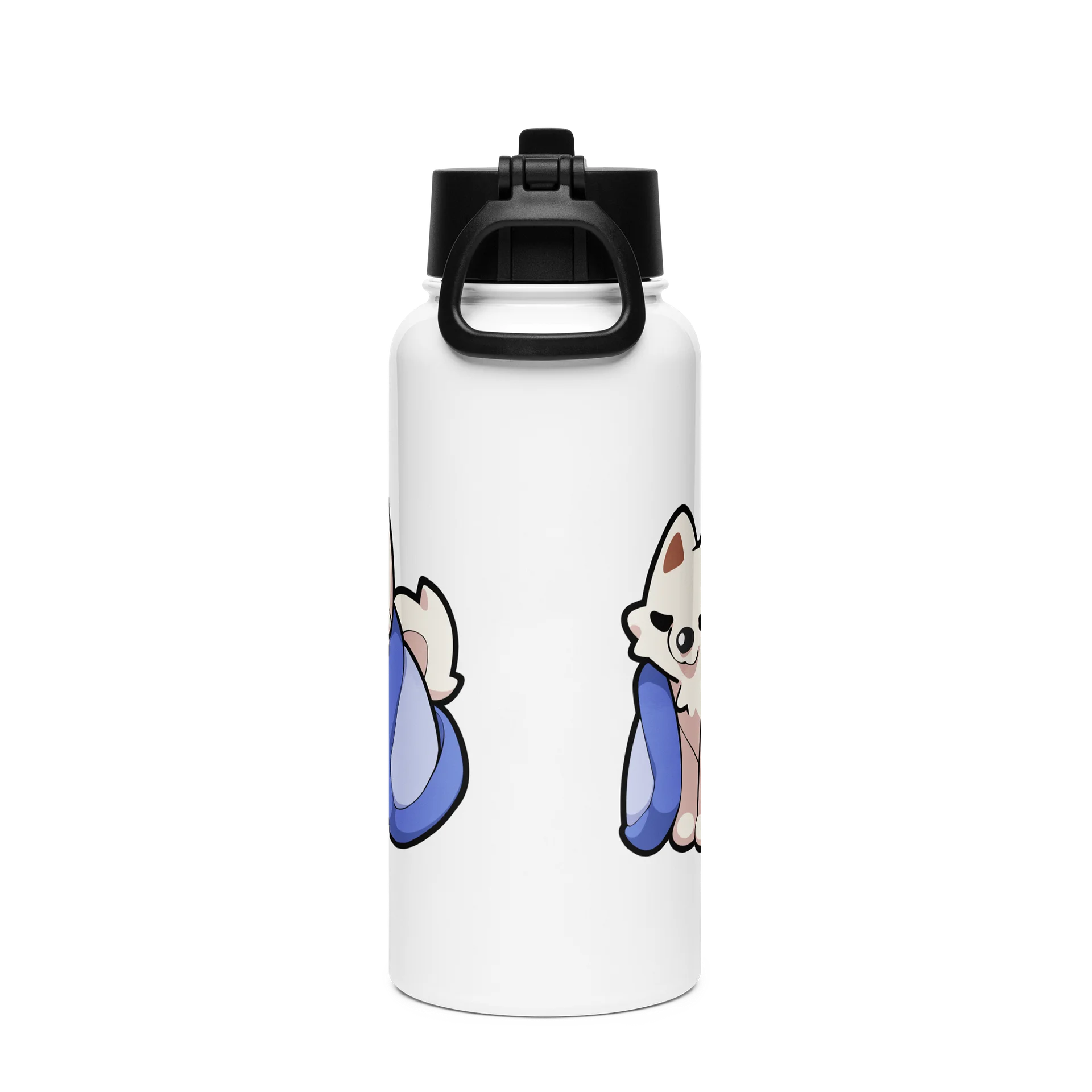 Comfy Stainless Steel Water Bottle with a Straw product image (3)