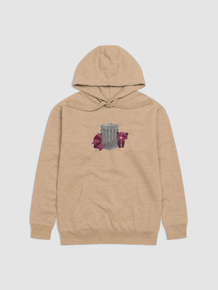 trash panda peek - premium hoodie product image (1)