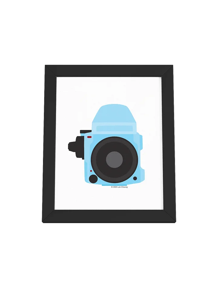 M 645 Blue - Framed Poster product image (10)