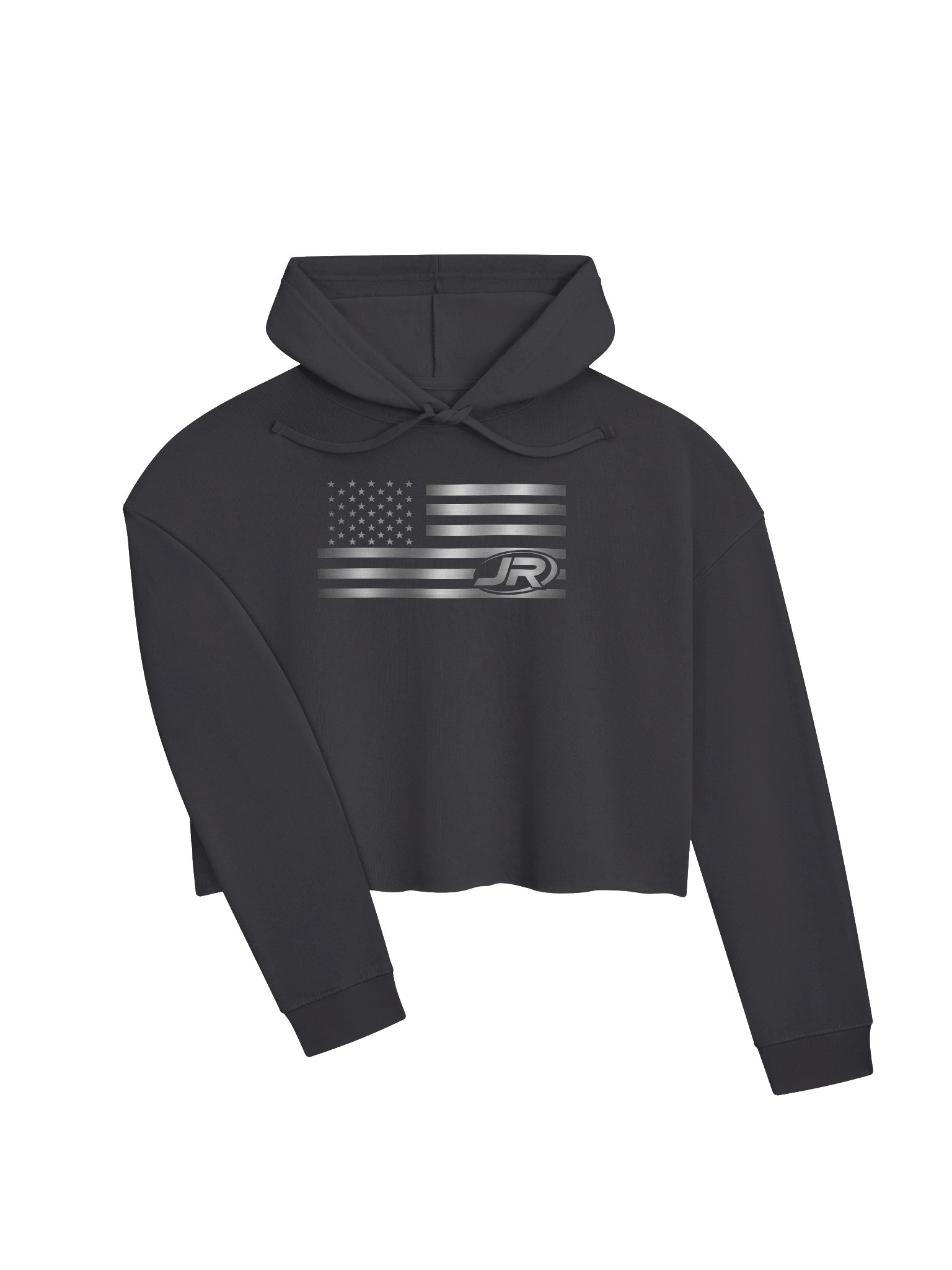 JR American Flag Cropped Hoodie product image (3)