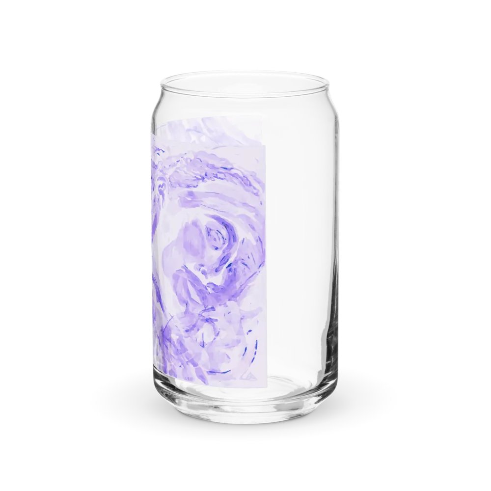 WRAPPED IN HOLY SPIRIT LAVENDER GLASS CUP product image (6)