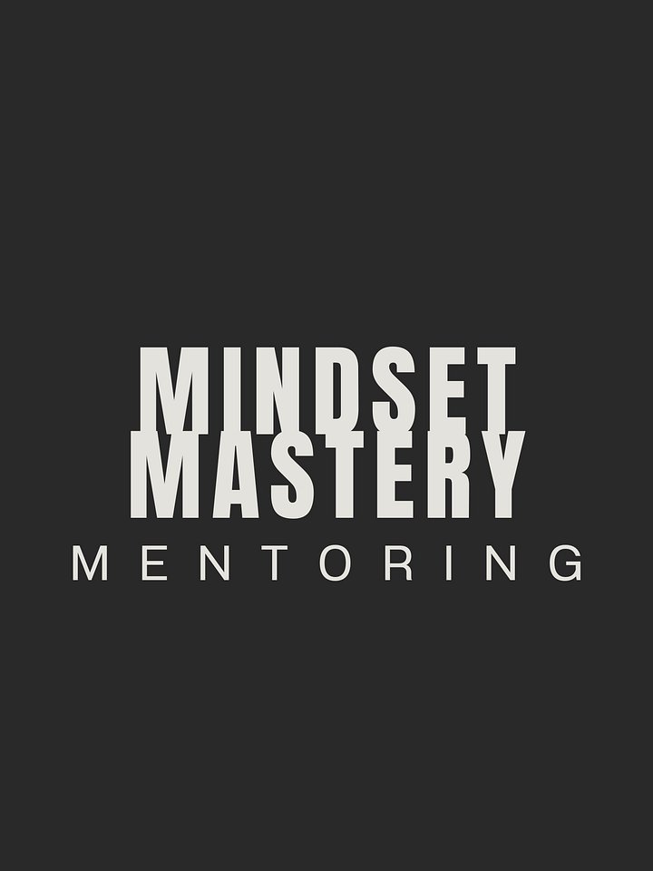 Three 30 Minute Mindset Mastery Mentoring Sessions product image (1)