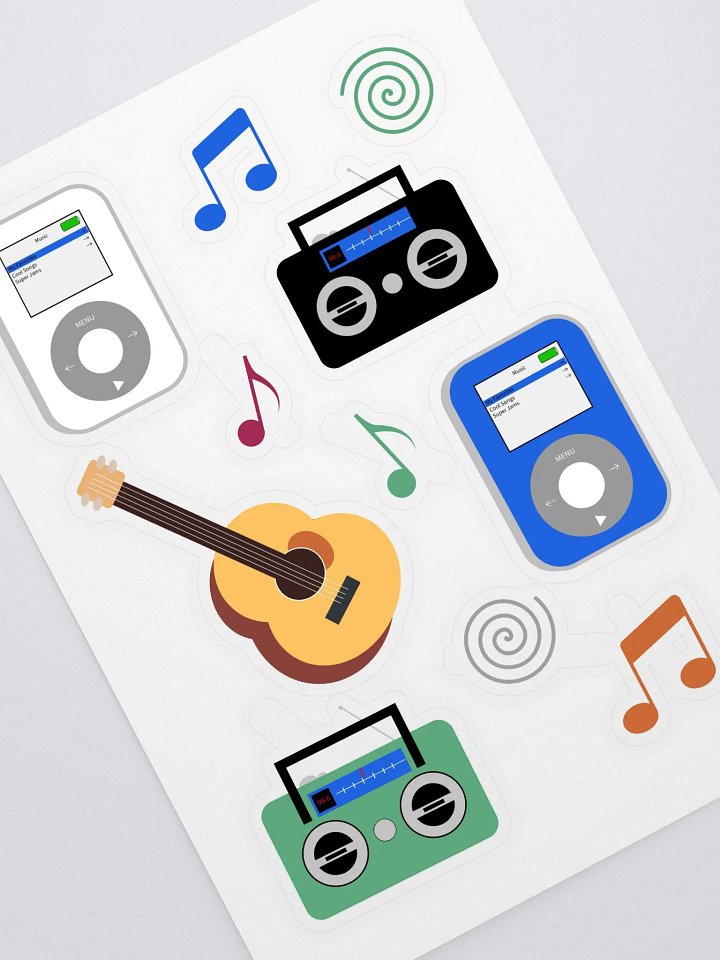 Musical Melange Sticker Sheet product image (1)