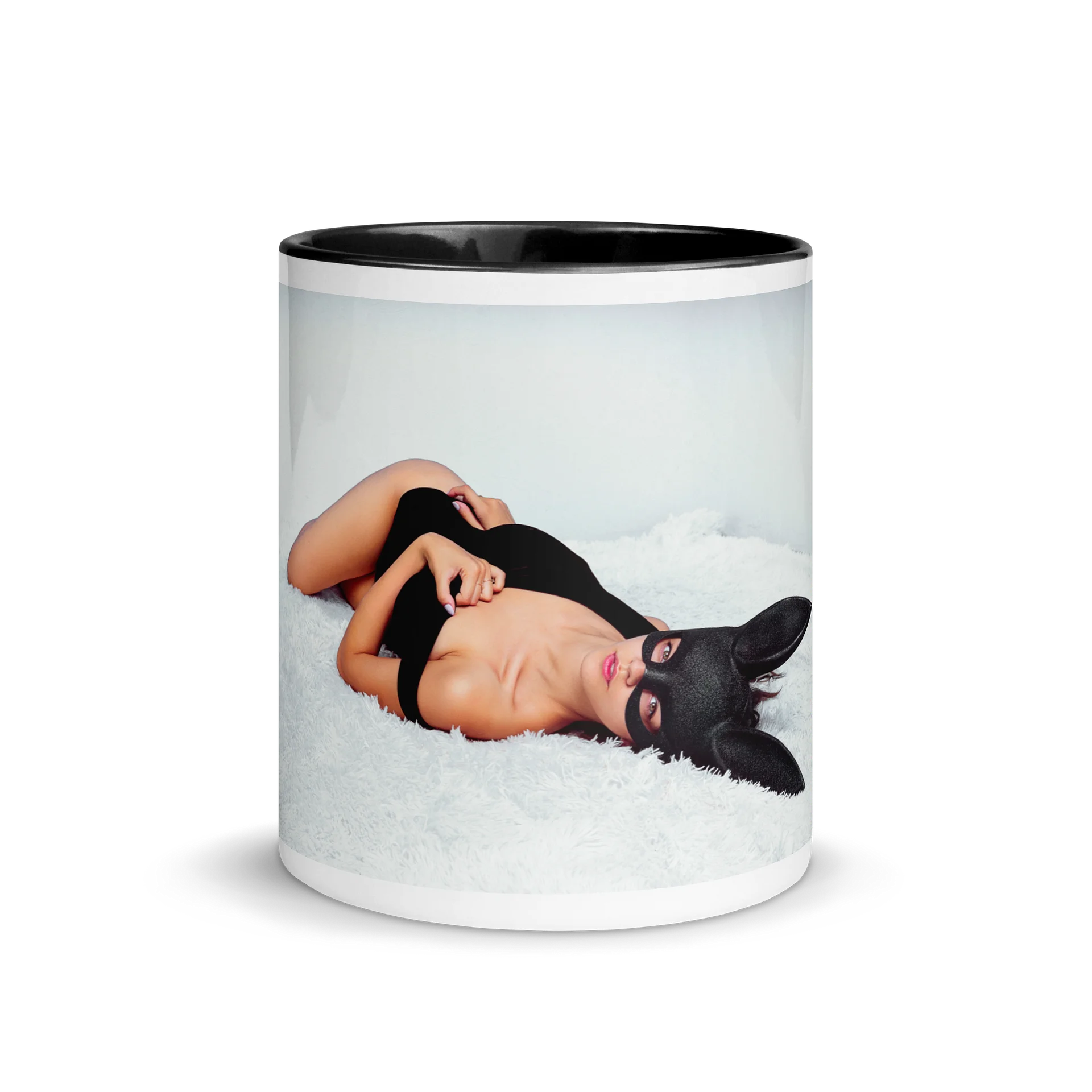 Bunny Mask Mood Color-Inside Mug product image (3)
