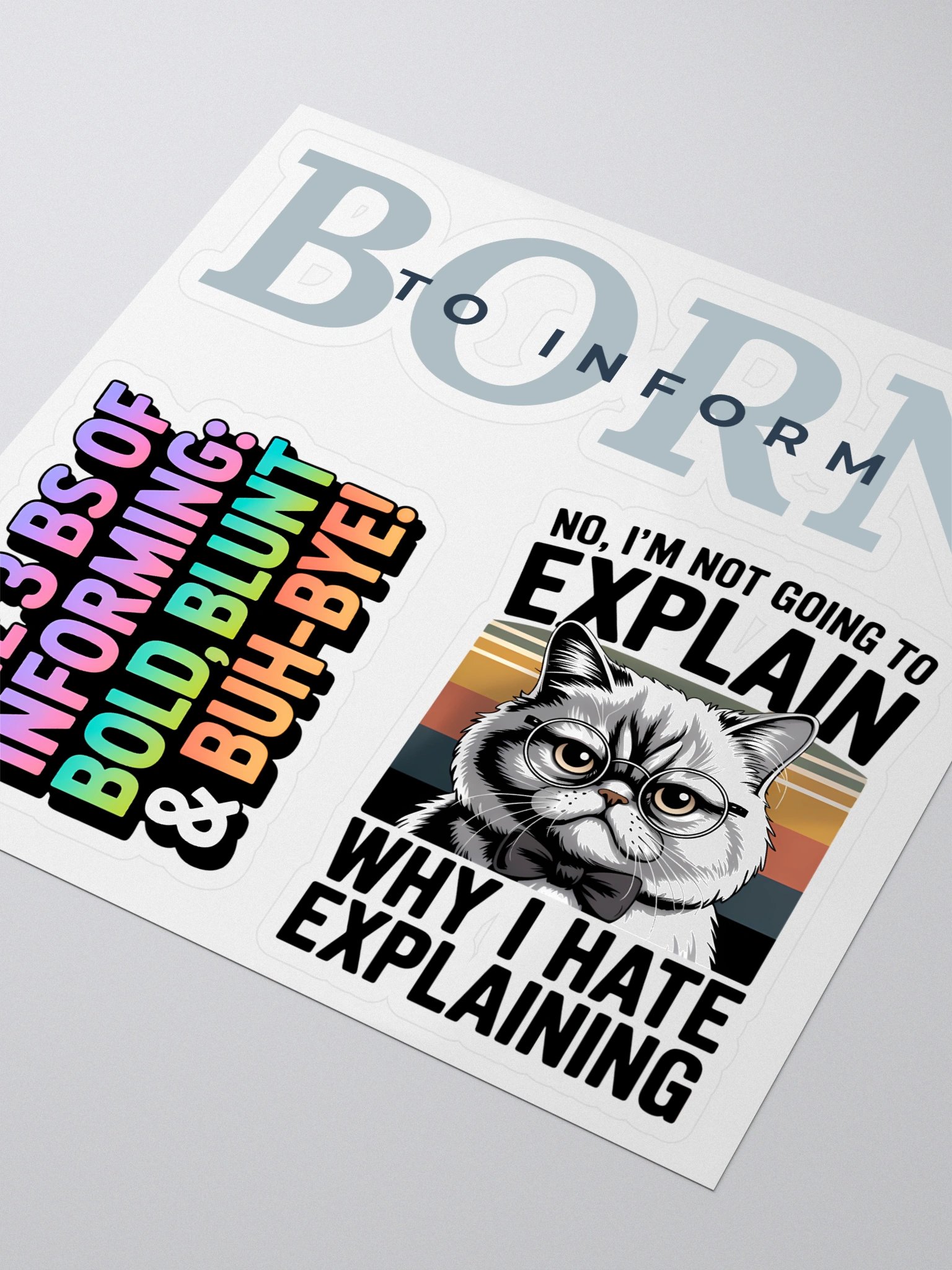Informing Human Design Manifestor Sticker Sheet product image (3)