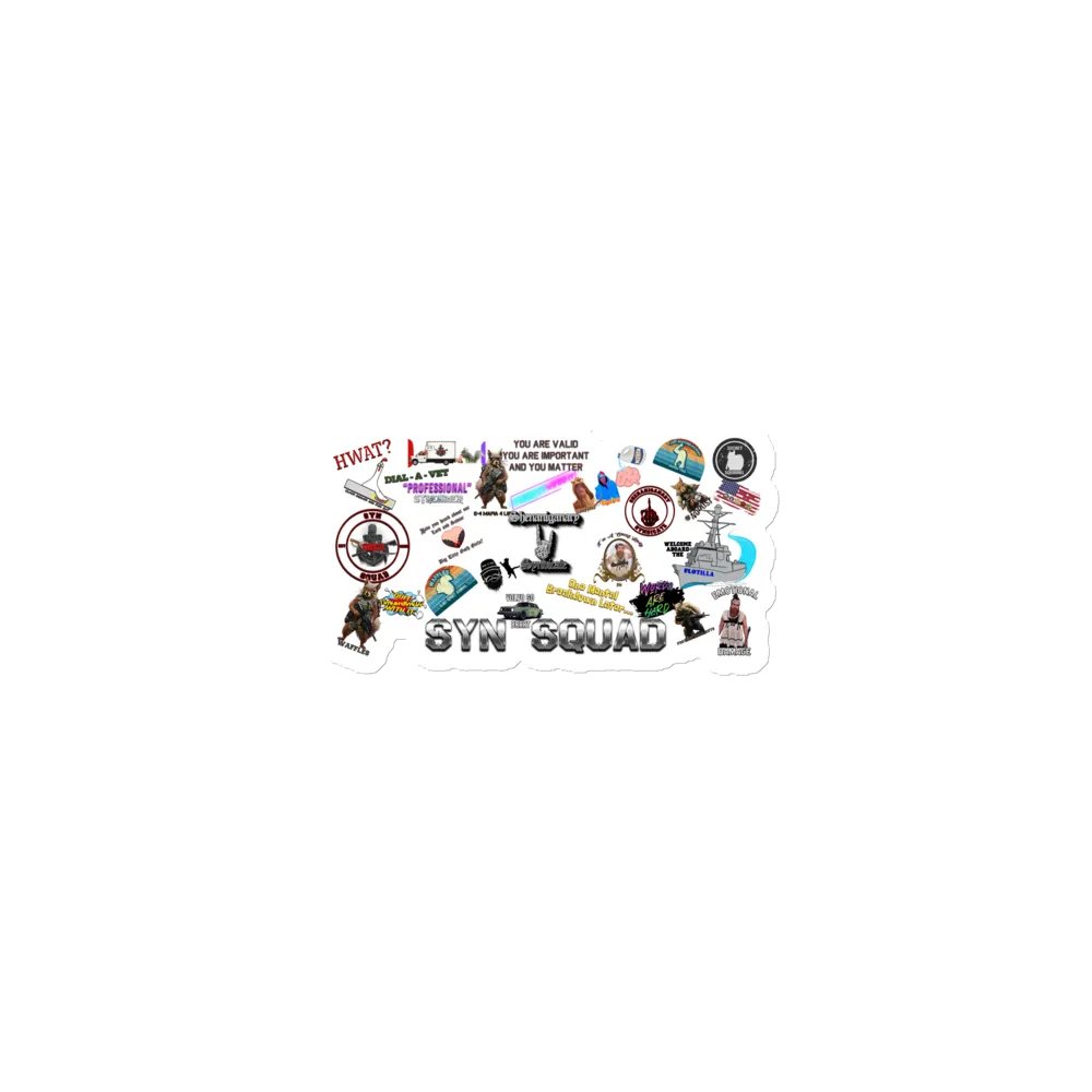 Sticker Bombed Magnet product image (1)