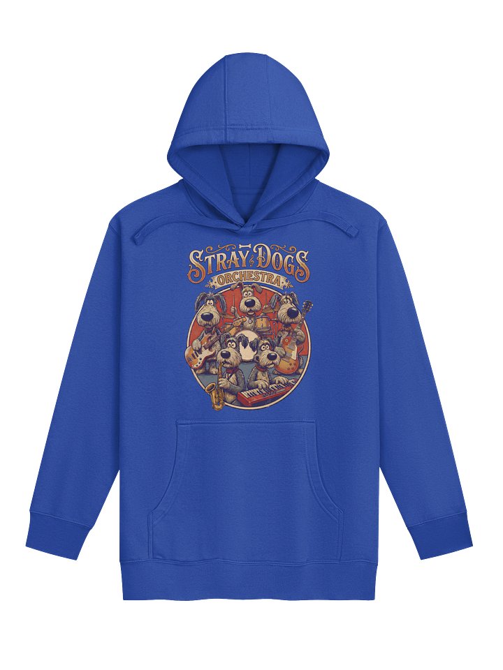 Stray Dogs Orchestra Hoodie | Funny Dog Band Music Hoodie | v1 product image (5)