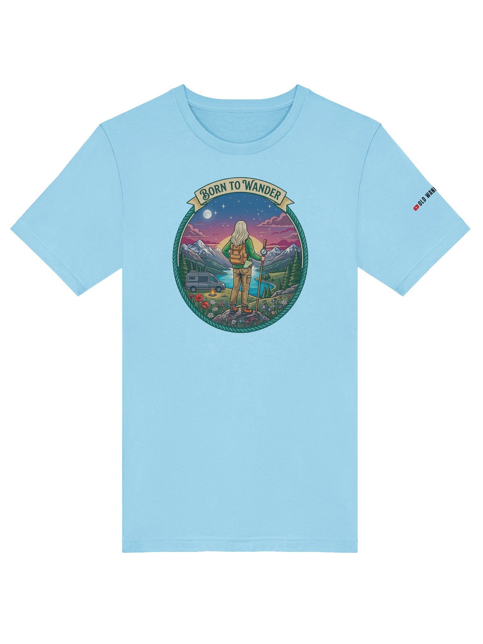 Born to Wander "Michele" Casual Tee product image (5)