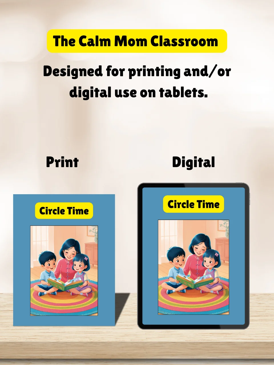 The Calm Mom Classroom™ A Visual Routine & Transition Toolkit for Preschoolers product image (5)