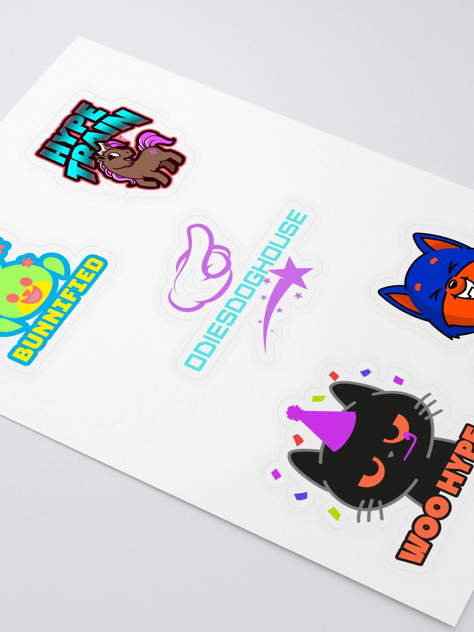 OdiesDoghouse Sticker Sheet #2 product image (2)