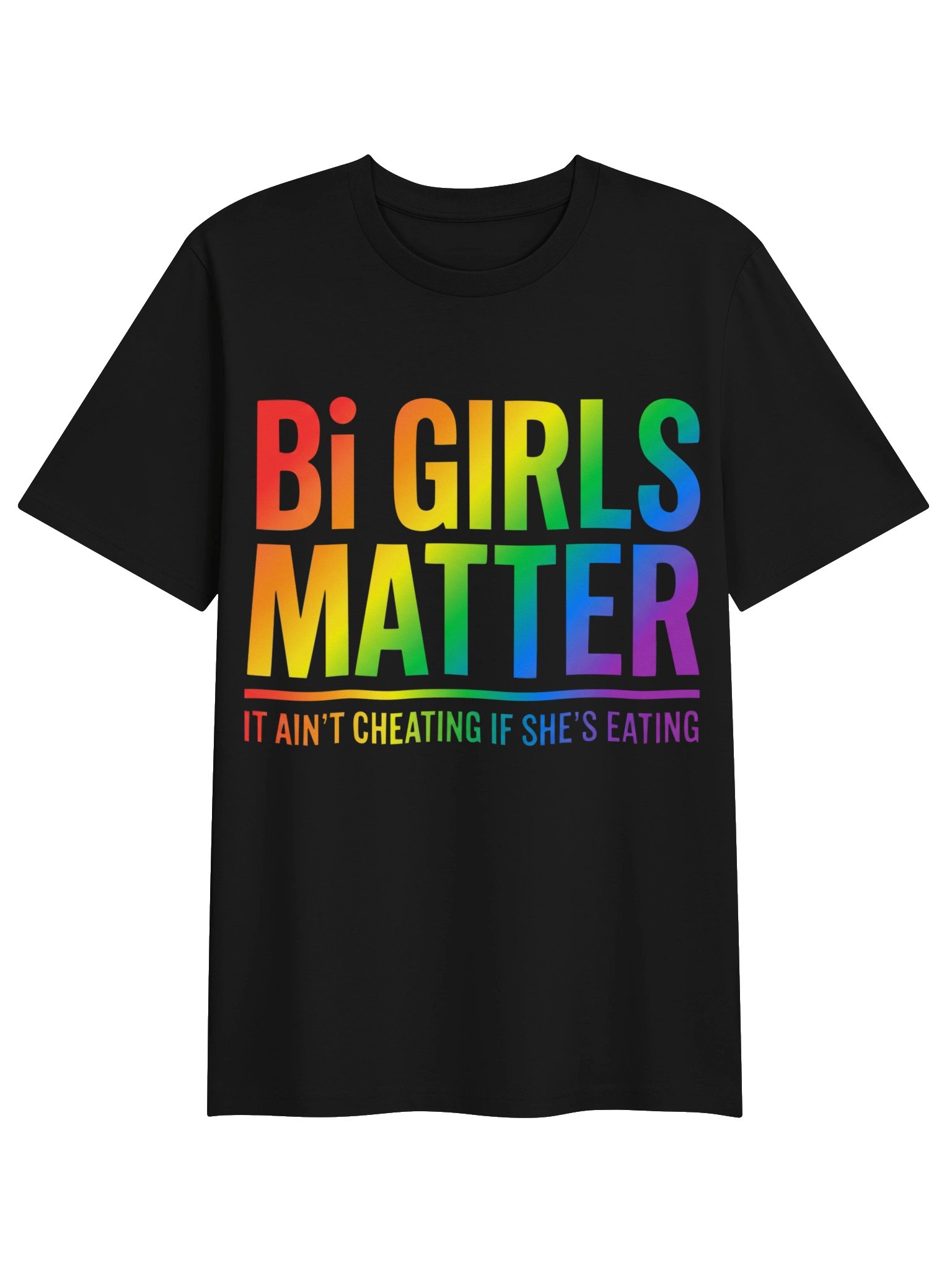 Bi Girls Matter Novelty T-Shirt product image (2)
