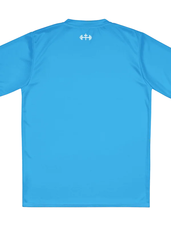 His House Mens Performance V-Neck T-Shirt - Blue Sky product image (6)