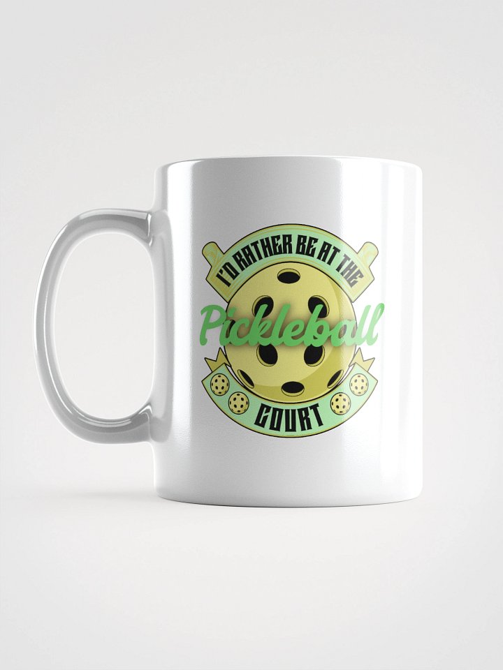 Id Rather Be At The Pickleball Court Paradise Mug product image (1)