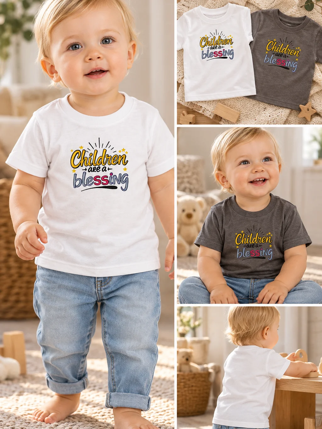 Children Are a Blessing Baby T-shirt product image (7)