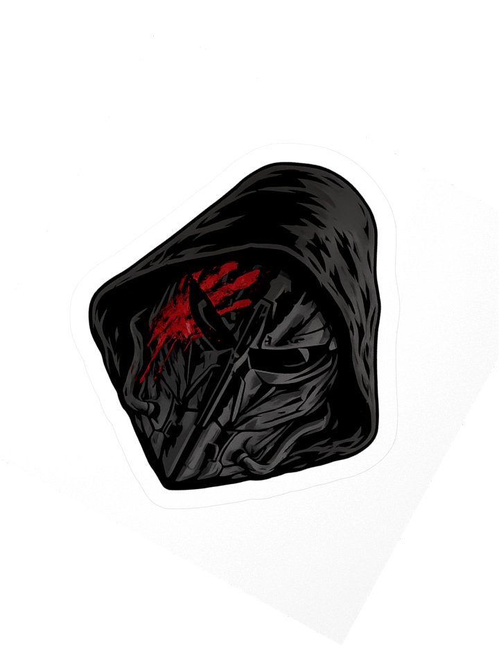 Bloodlust Mask Sticker product image (2)