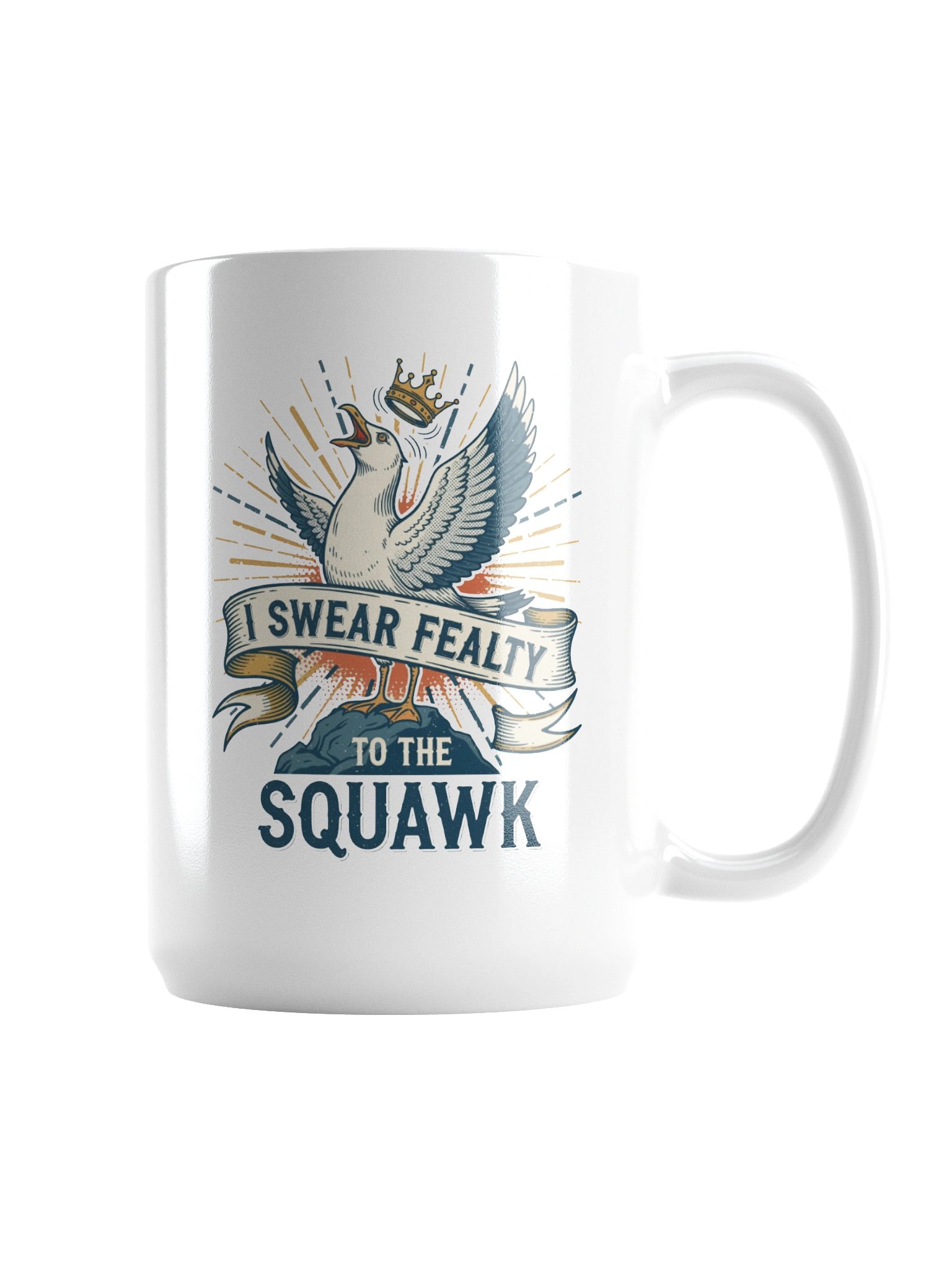 Swear Fealty to the Squawk Mug product image (2)