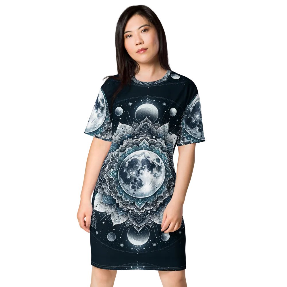 All-Over Print T-Shirt Dress product image (3)