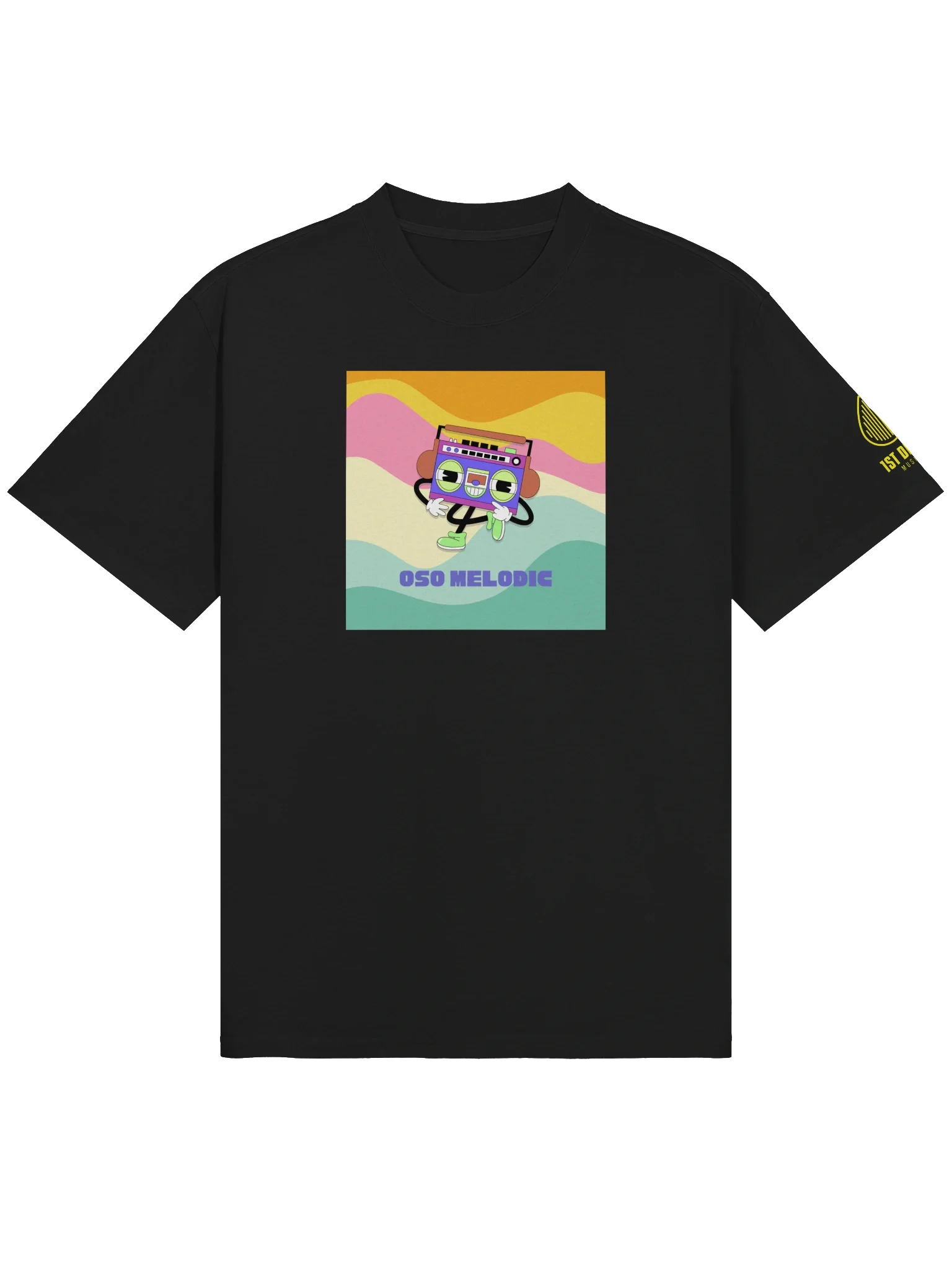 Oso Melodic Boombox Unisex T-shirt — view 2
