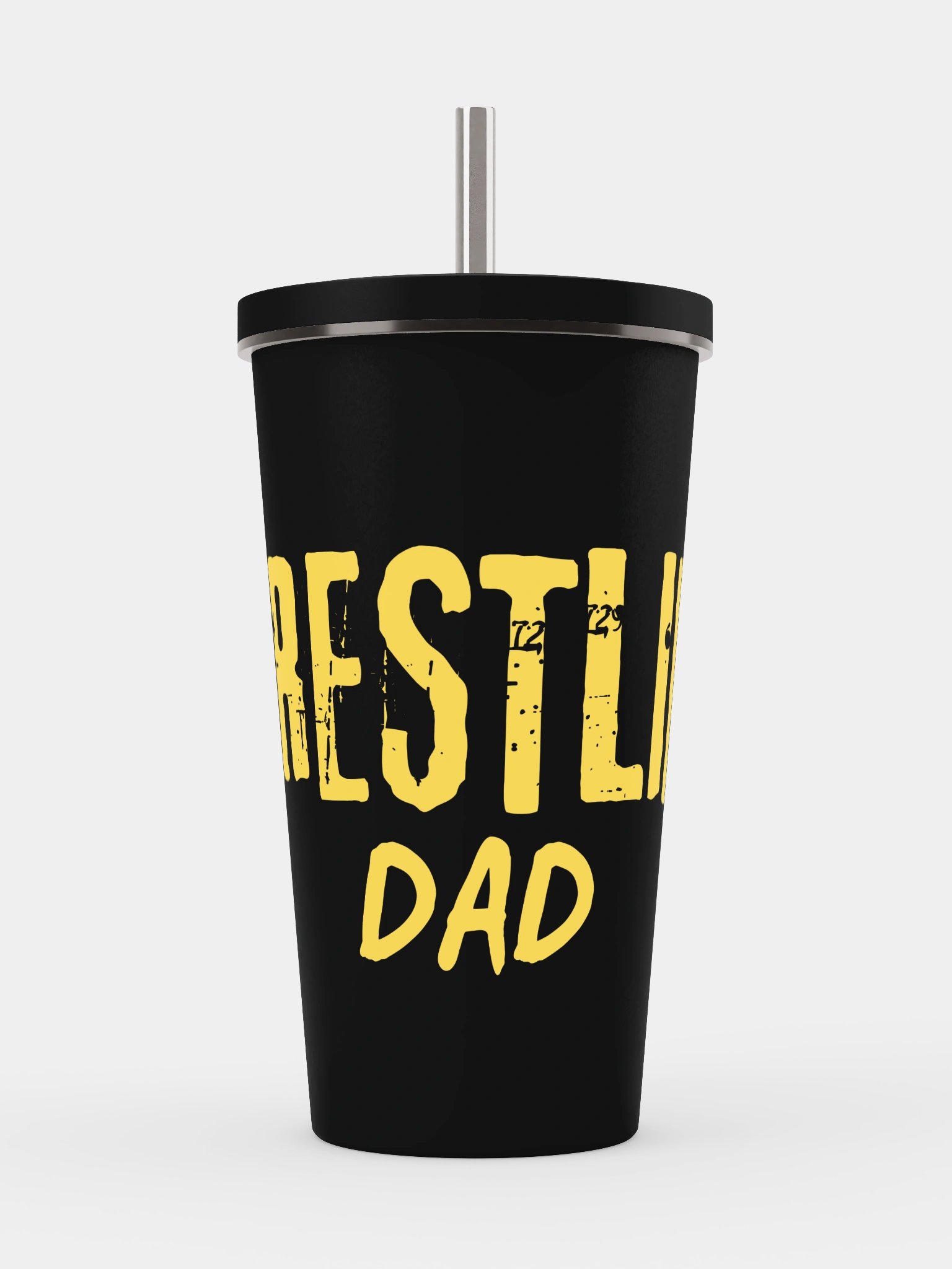Wrestling Dad Insulated Tumbler with Straw product image (2)