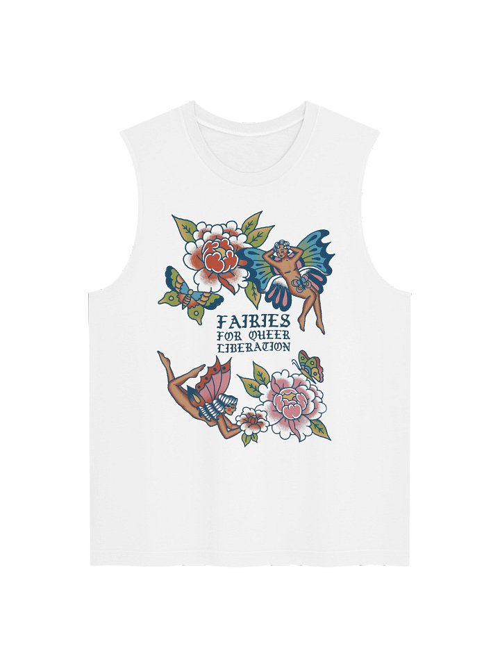 Fairies for Queer Liberation Muscle Tank product image (1)