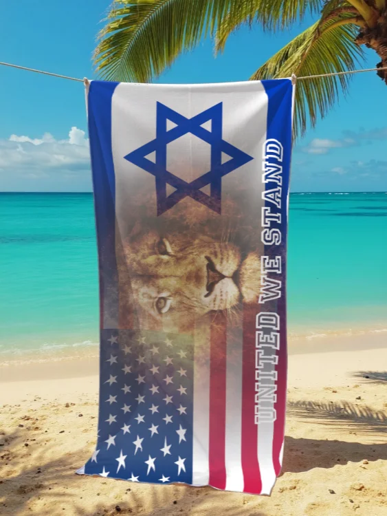 UNITED WE STAND Beach Towel product image (2)