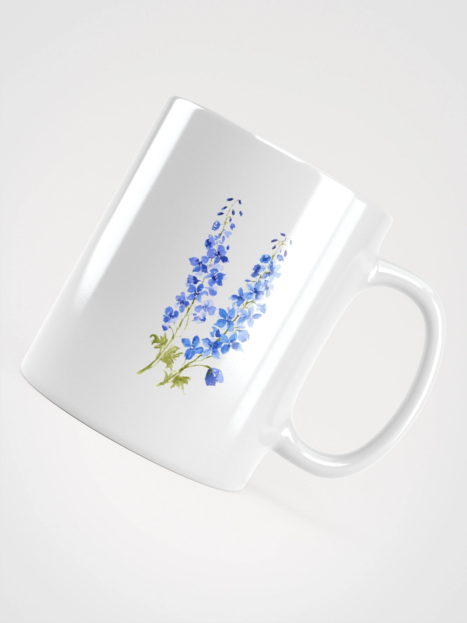 Blue Delphinium Mug product image (4)