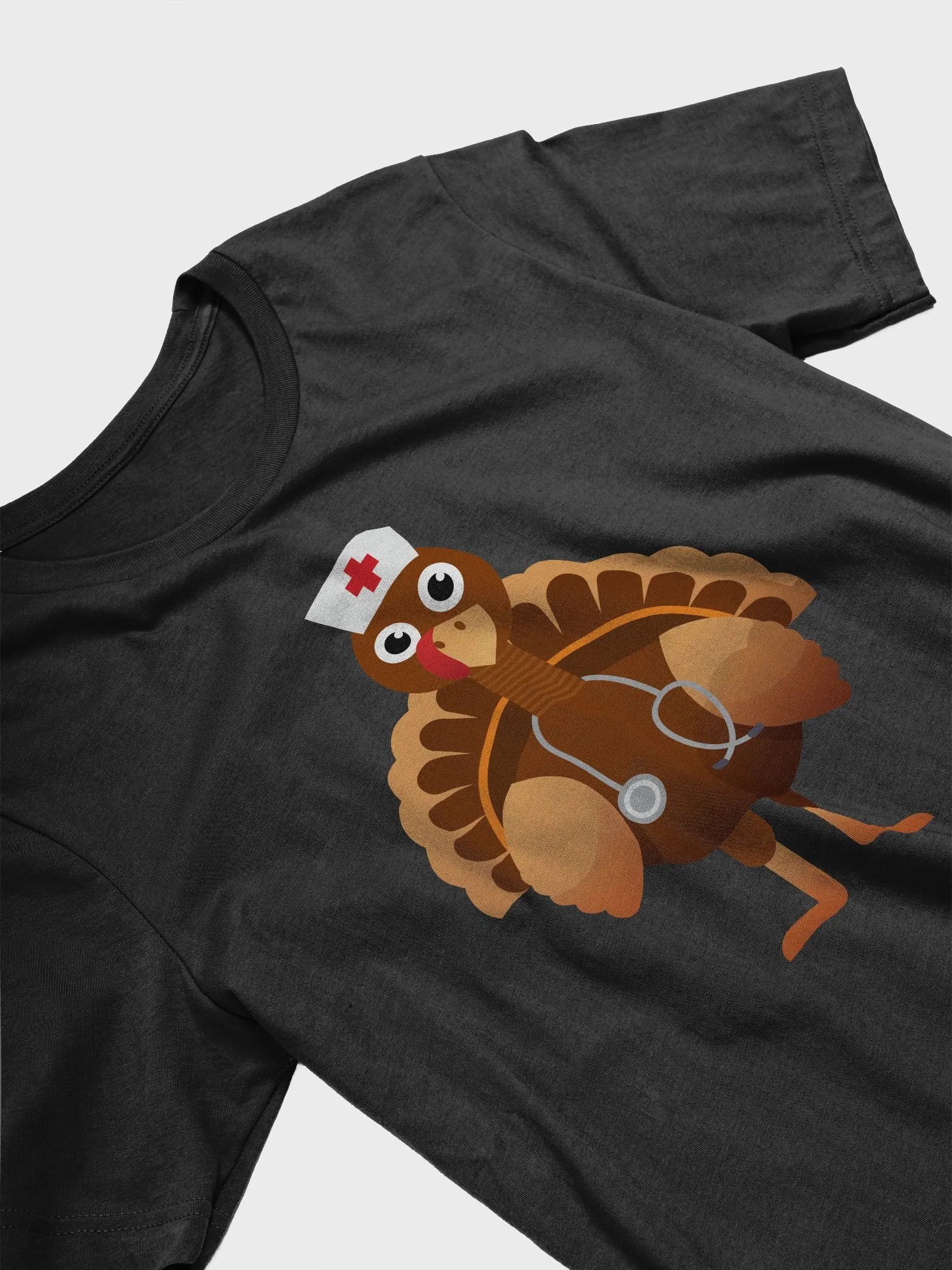🦃 Turkey Nurse T-Shirt | Funny Thanksgiving Nurse Shirt | Cute Healthcare Worker Fall Tee product image (20)