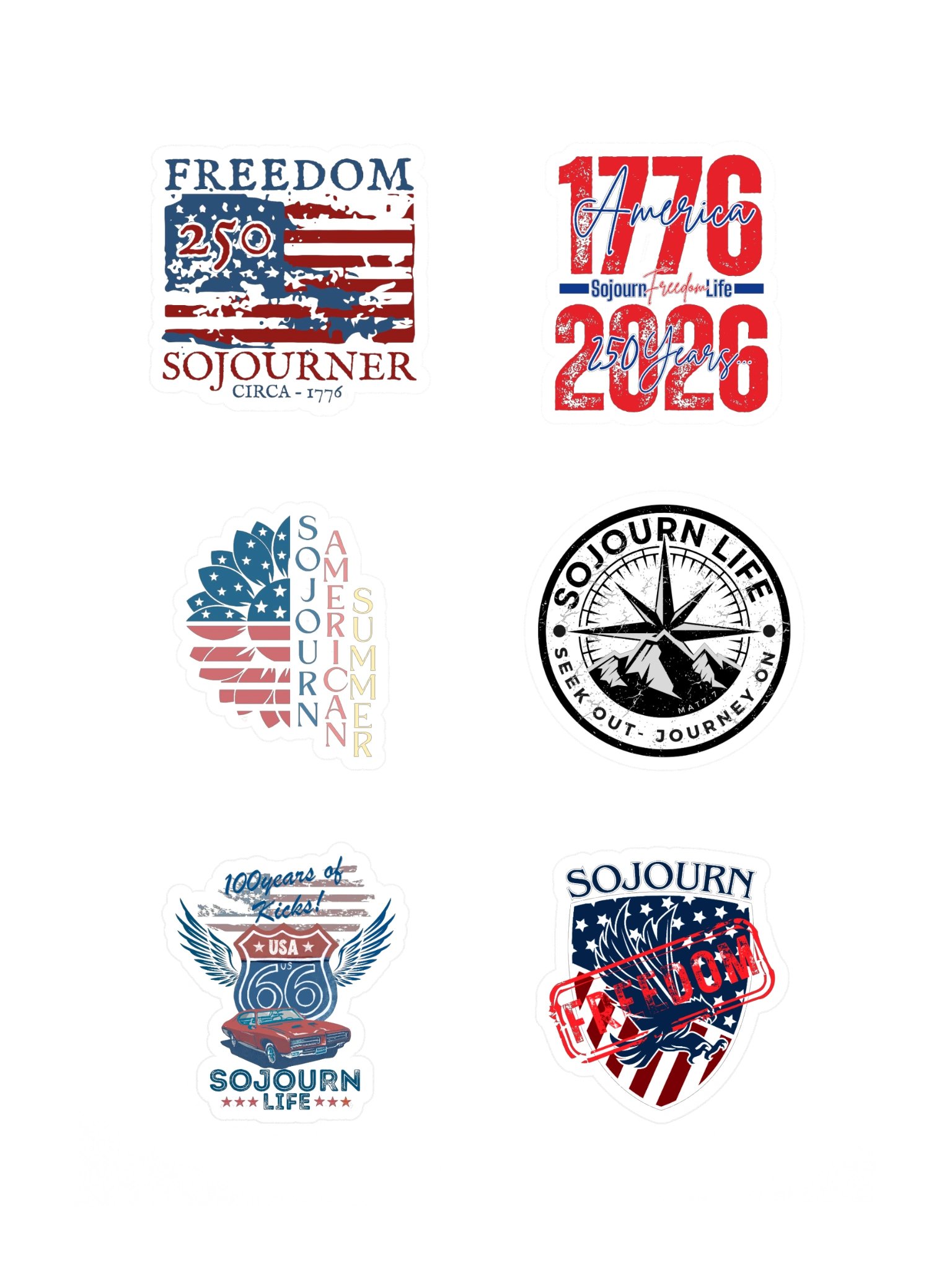Sojourn Life - Various Sticker Sheet product image (3)