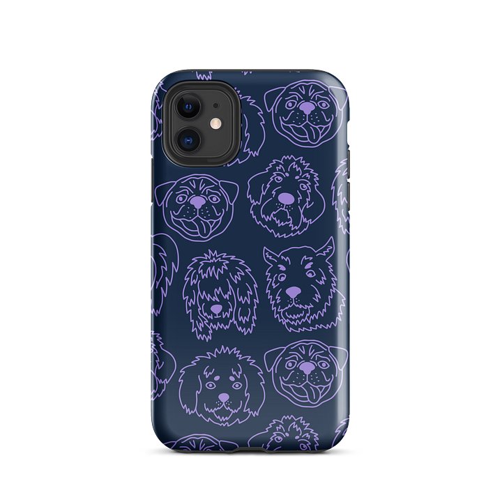 Funny Heads of Dogs Breeds Tough iPhone Case product image (28)