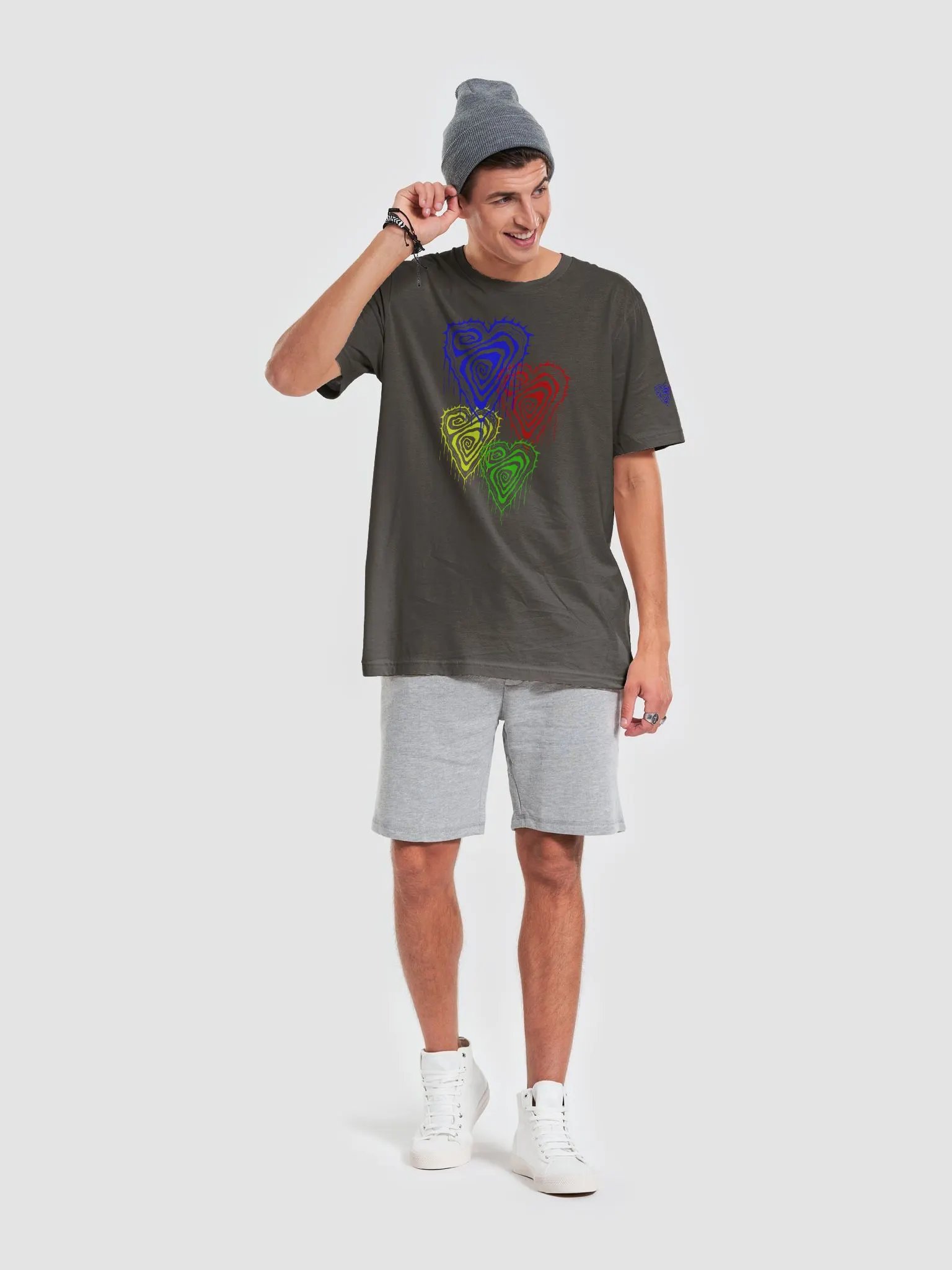 Smoked Heart Valentines Day Tee product image (64)