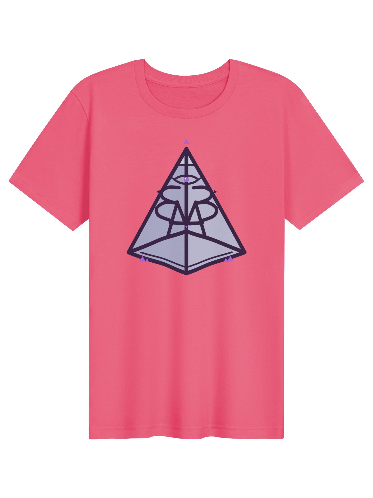AMP-33 Pyramid Tee — Pink product image (1)