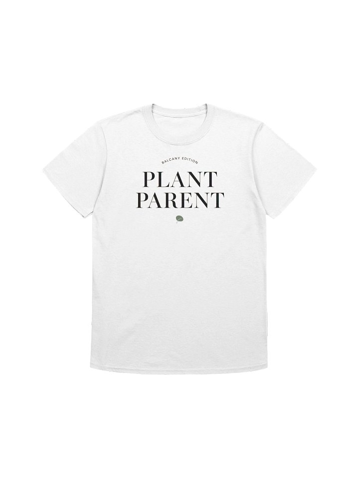 Plant Parent Balcony Edition T-Shirt – Minimal Aesthetic Tee product image (1)
