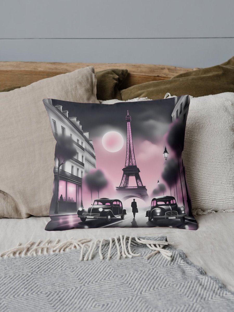 Dreamy Eiffel Tower Cityscape Pillow product image (1)