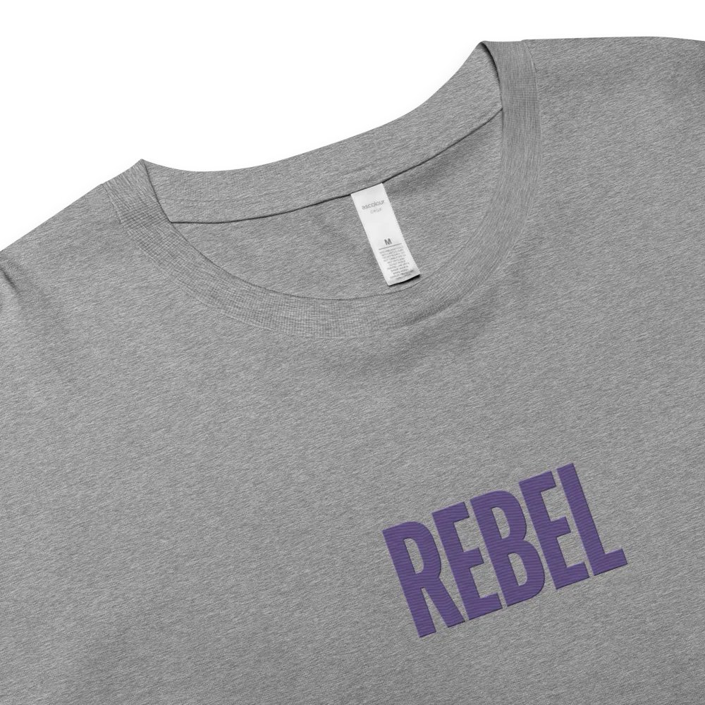 Cropped Tee Rebel embroided product image (7)