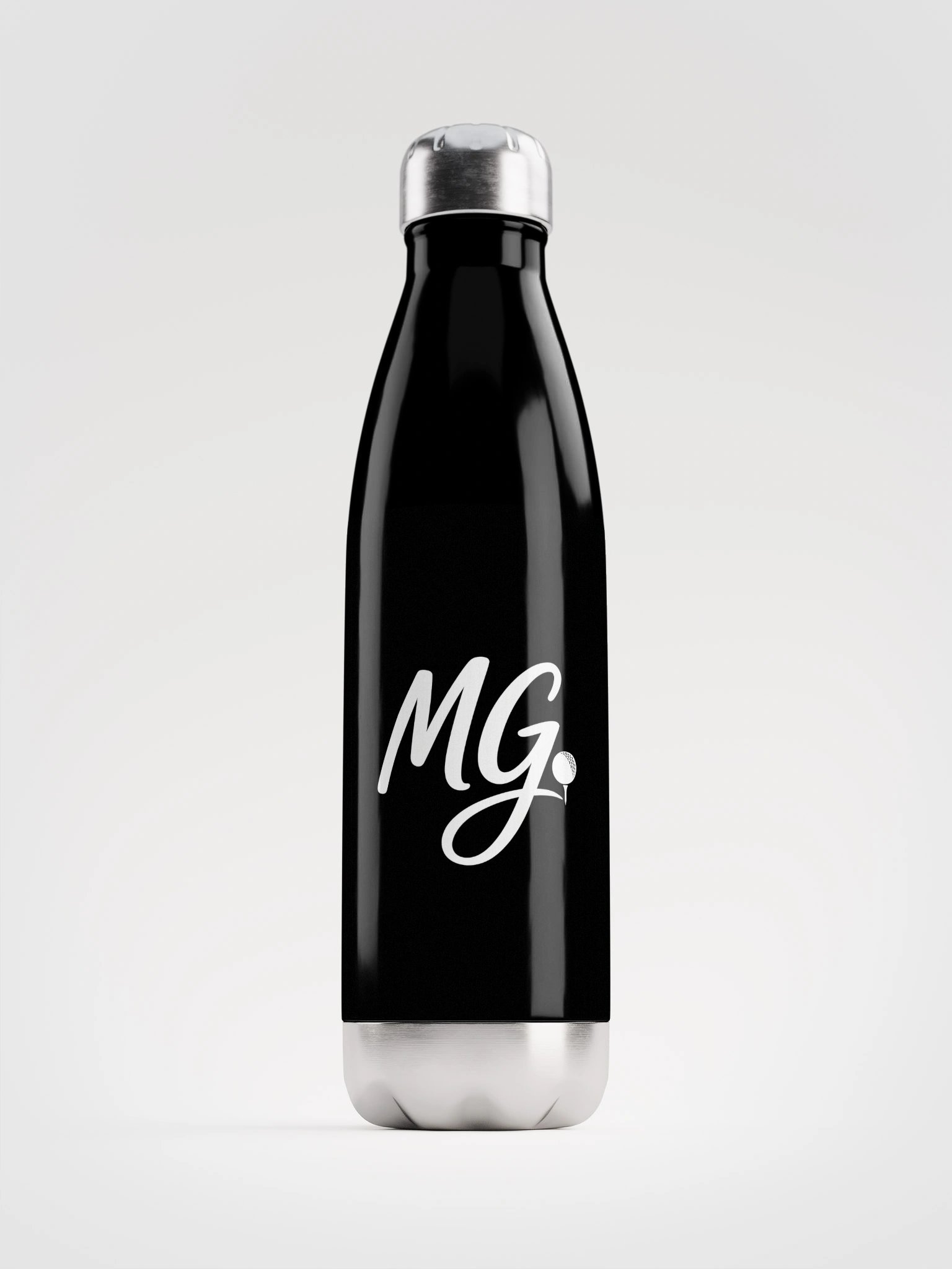 MG Stainless Steel Water Bottle (Black) product image (1)
